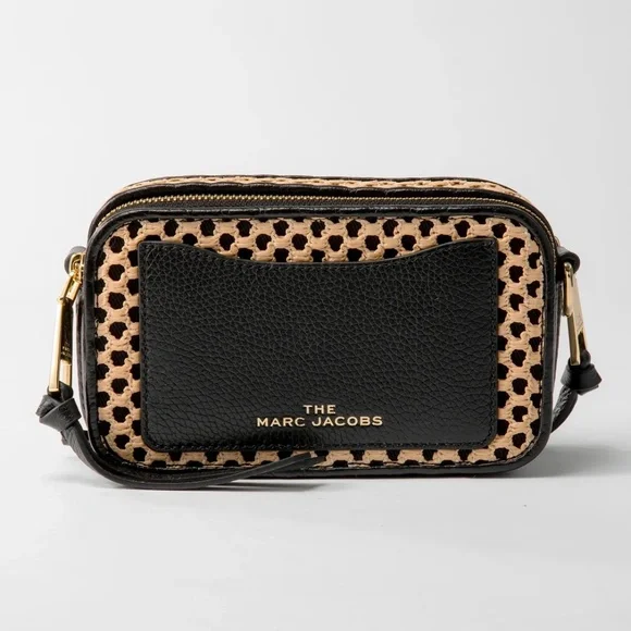 Marc Jacobs The Snapshot Cane Crossbody Bag - Black - Picture 3 of 10